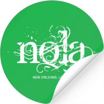 Discover NOLA New Orleans Stickers