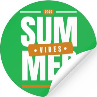 Discover SUMMER VIBES Stickers