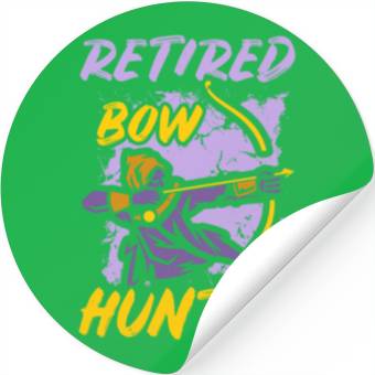 Discover Archery Archer Bowman Stickers