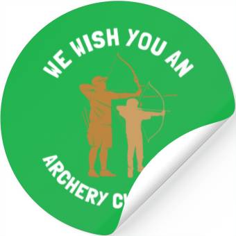 Discover Archery Archer Bowman Stickers