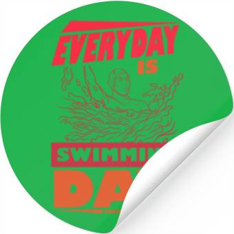 Discover To swim Stickers