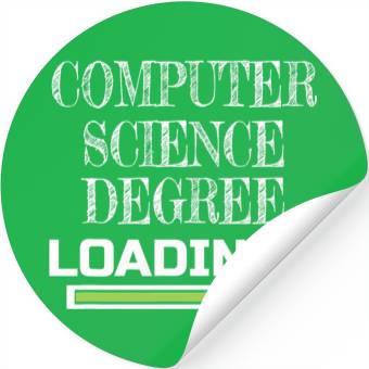 Discover Computer Science Degree Loading CS School Major Stickers