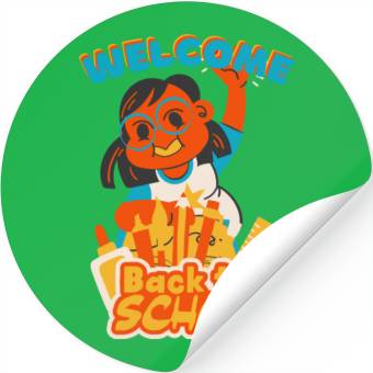 Discover Welcome Back To School Stickers