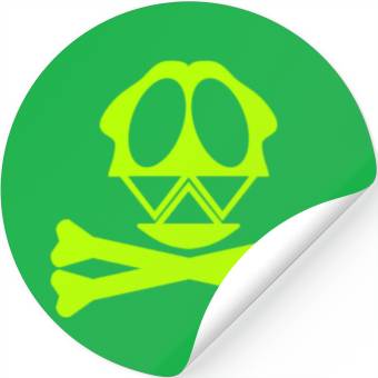 Discover Silly Crossbones Stickers