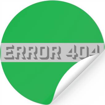 Discover computer nerd error 404 Stickers