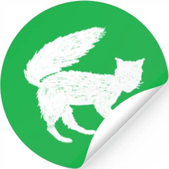 Discover Squirrel Fox Animal lover Stickers