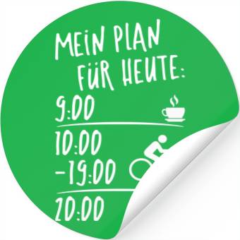 Discover My Plan Cycling Stickers