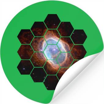 Discover James Webb Space Telescope Southern Ring Nebula Stickers