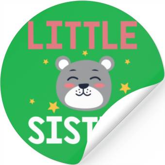 Discover Little Sister Stickers