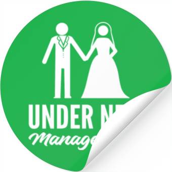 Discover Under New Management Joker Gift Stickers