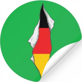 Discover germany flag proud german Stickers