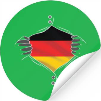 Discover germany flag proud Stickers