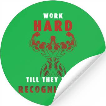 Discover Work Hard / gym /workout /exercise Stickers