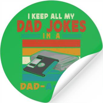 Discover Dad Joke Data Scientist Pun Computer Science Papa Stickers