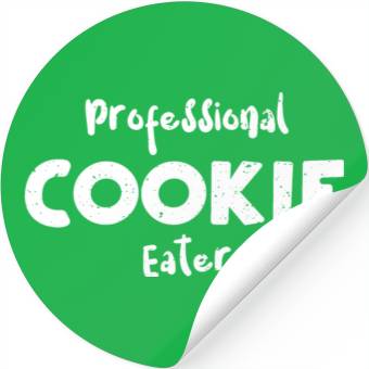 Discover Professional Cookie Eater - Cookie Stickers