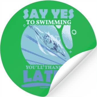 Discover To swim Stickers