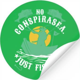 Discover Conspiracy Pirate Stickers