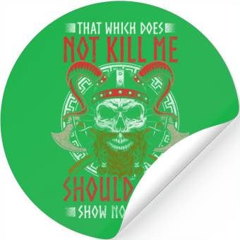 Discover Vikings Warrior Valhalla Heather Stickers