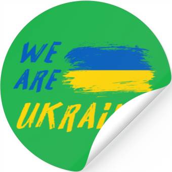 Discover We are Ukraine Stickers