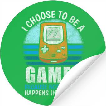 Discover Gaming Nerd Energy Internet Stickers
