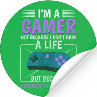 Discover Game Nerd Console Stickers