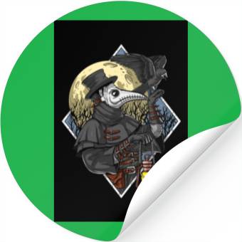 Discover Plague Doctor Stickers
