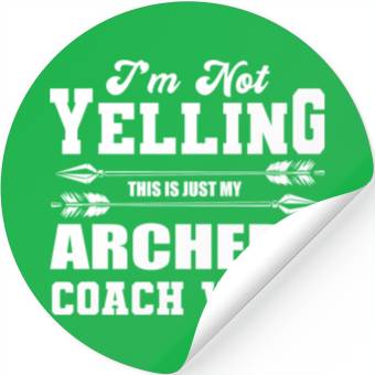 Discover Archery Archer Bowman Stickers