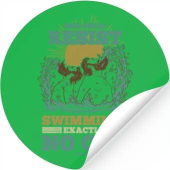Discover To swim Stickers