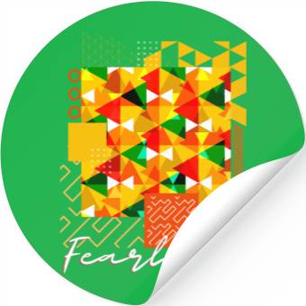 Discover Fearless Stickers