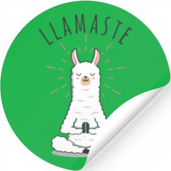 Discover HALF MOON YOGA POSE Stickers