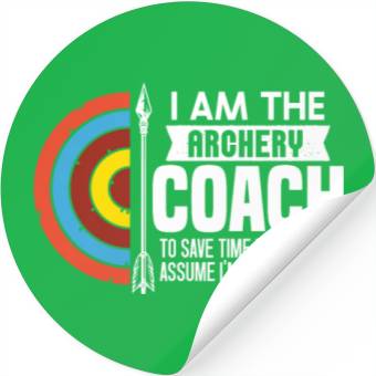 Discover Archery Archer Bowman Stickers