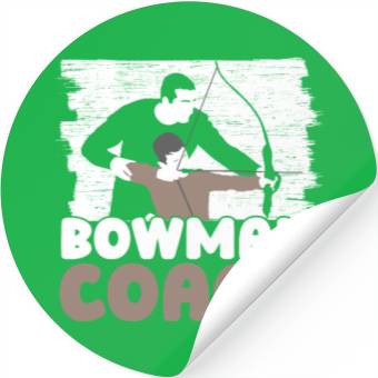 Discover Archery Archer Bowman Stickers