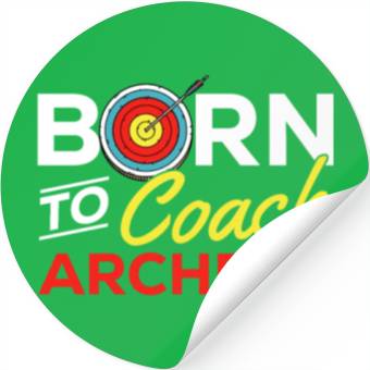 Discover Archery Archer Bowman Stickers