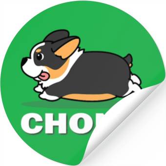 Discover Black Corgi Stickers