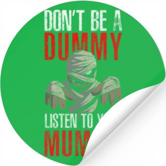Discover Mummies Horror Undead Egypt Stickers