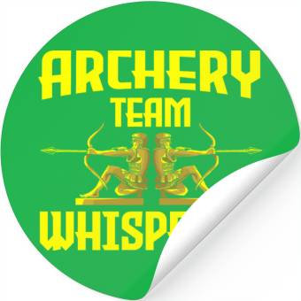 Discover Archery Archer Bowman Stickers