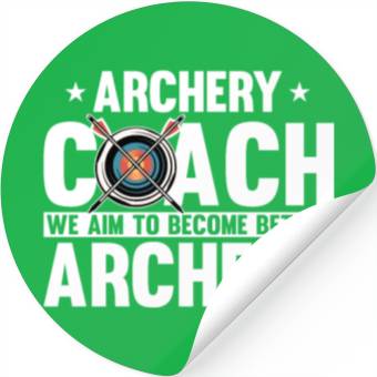Discover Archery Archer Bowman Stickers