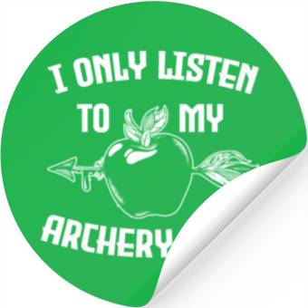 Discover Archery Archer Bowman Stickers