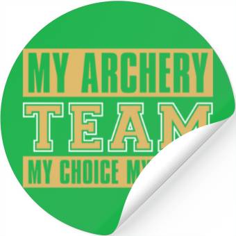 Discover Archery Archer Bowman Stickers