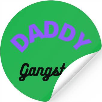 Discover Daddy Gangster Stickers