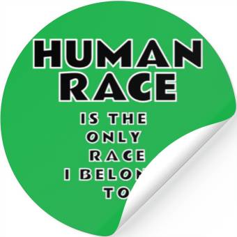 Discover Human race Stickers