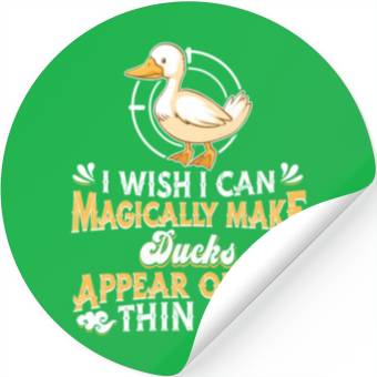 Discover Duck Hunting Stickers