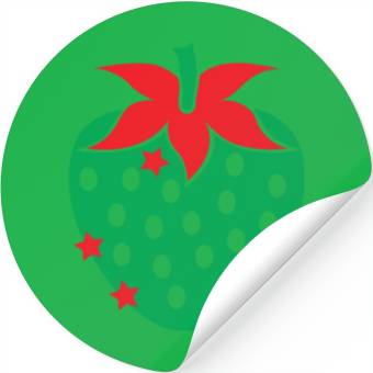 Discover Wild Berry Design Stickers