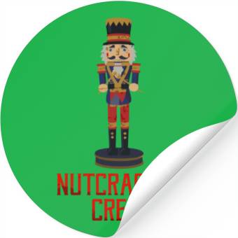 Discover Nutcracker Crew Ballet Dance Play Retro Nut Cracke Stickers