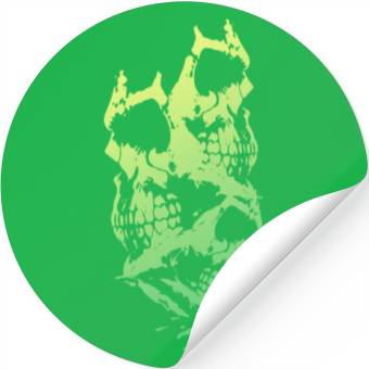 Discover Bone Face - Lemon Stickers