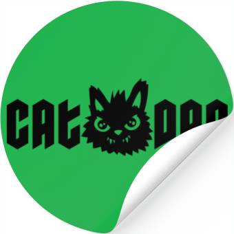 Discover Dangerous cat dad wicked Stickers