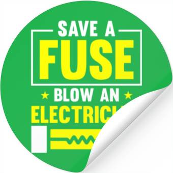 Discover Electrician Electrical Engineer Lineman Stickers