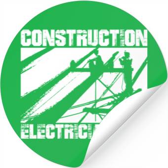 Discover Electrician Electrical Engineer Lineman Stickers