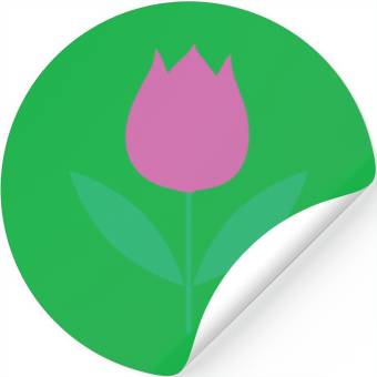 Discover Tulip Garden Gardening Stickers