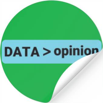 Discover data science opinion Stickers